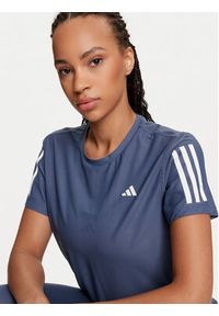 Adidas - adidas Koszulka techniczna Own The Run IN1596 Niebieski Regular Fit. Kolor: niebieski. Materiał: syntetyk. Sport: bieganie #5