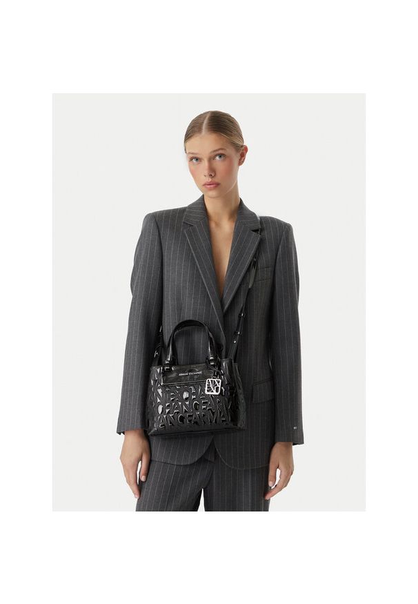 Torebka Armani Exchange. Kolor: czarny