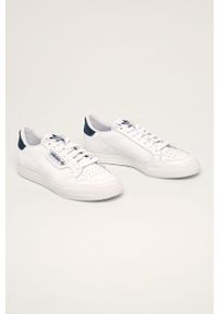 adidas Originals - Buty skórzane Continental Vulc. Nosek buta: okrągły. Zapięcie: sznurówki. Kolor: biały. Materiał: skóra. Szerokość cholewki: normalna #5