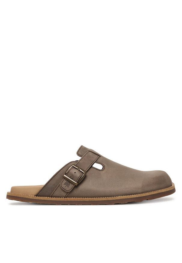 Klapki Fly London. Kolor: brązowy