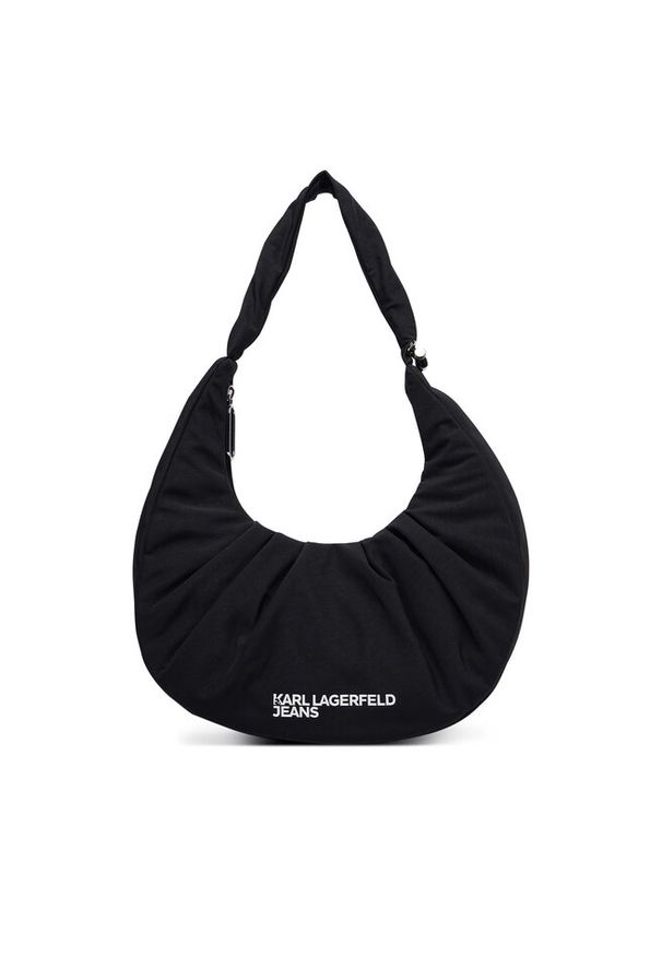 Torebka Karl Lagerfeld Jeans. Kolor: czarny