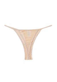 Intica - Stringi damskie z lekkiego materiału na co dzień i wieczór Tula. Kolor: beżowy. Materiał: materiał