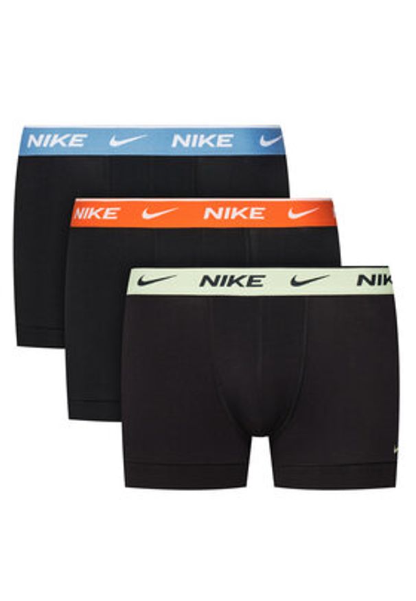 Nike Komplet 3 par bokserek 0000KE100 Czarny. Kolor: czarny. Materiał: bawełna