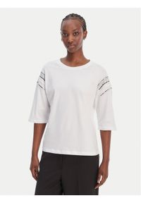 Liu Jo T-Shirt WA6128 JS904 Biały Relaxed Fit. Kolor: biały. Materiał: bawełna #1