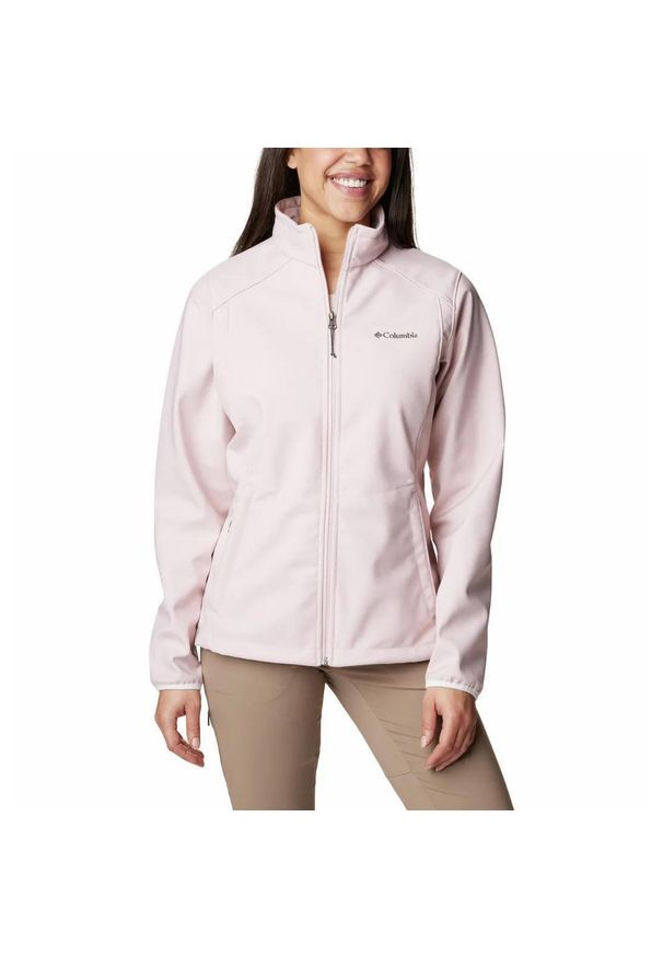 columbia - Columbia Kurtka Kruser Ridge Ii Softshell 1771911626. Kolor: różowy. Materiał: softshell. Sport: turystyka piesza