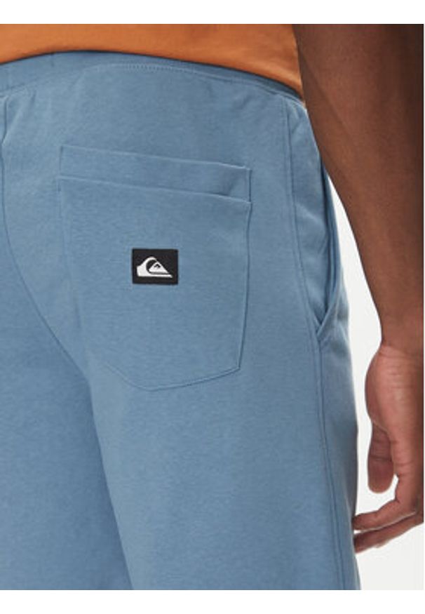 Quiksilver Szorty sportowe Circle Back EQYFB03395 Niebieski Regular Fit. Kolor: niebieski. Materiał: bawełna. Styl: sportowy