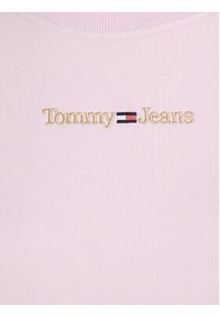 Tommy Jeans Bluza Gold Linear DW0DW16931 Różowy Regular Fit. Kolor: różowy. Materiał: bawełna, syntetyk #7