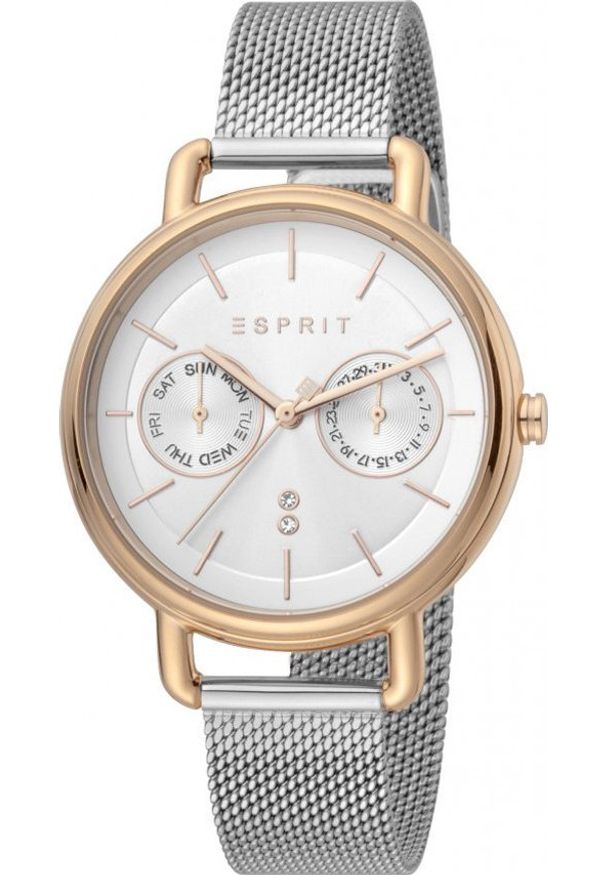 Zegarek Esprit Zegarek damski Esprit ES1L179M0115 srebrny. Kolor: srebrny