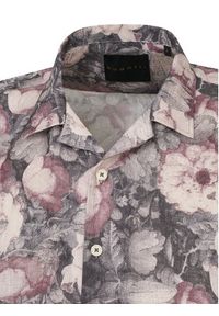 Bugatti Koszula 9253-78955C Brązowy Regular Fit. Kolor: brązowy. Materiał: len #6