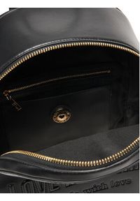 Love Moschino - LOVE MOSCHINO Plecak JC4222PP0MKF0000 Czarny. Kolor: czarny. Materiał: skóra