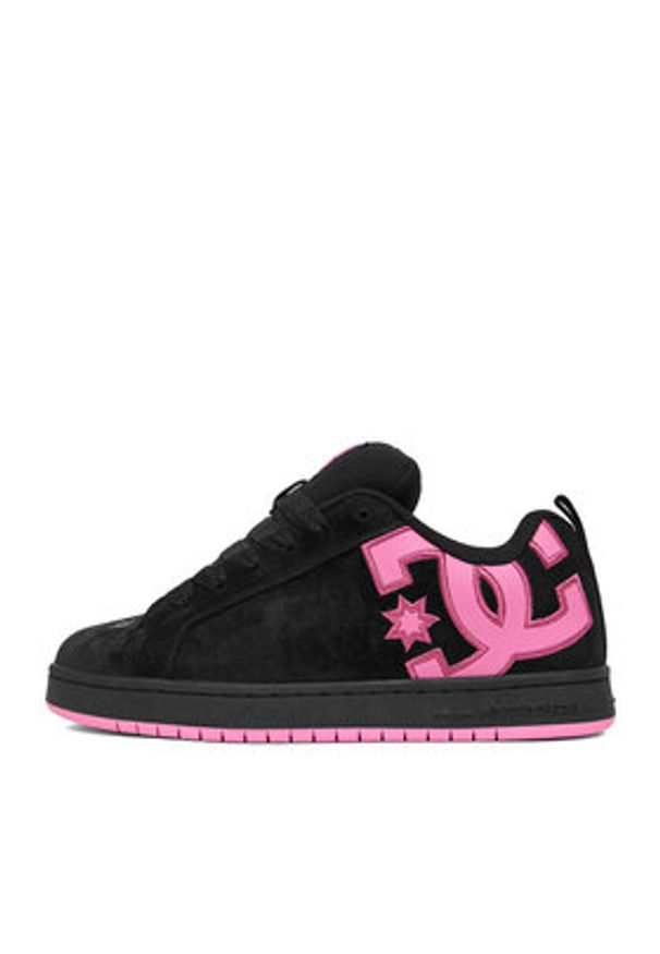 DC Shoes Sneakersy CEOWB-V5-10116 Czarny. Kolor: czarny. Materiał: zamsz, skóra