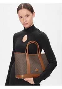 MICHAEL Michael Kors Torebka Luisa 30R4G99S2V Brązowy. Kolor: brązowy. Materiał: skórzane #3