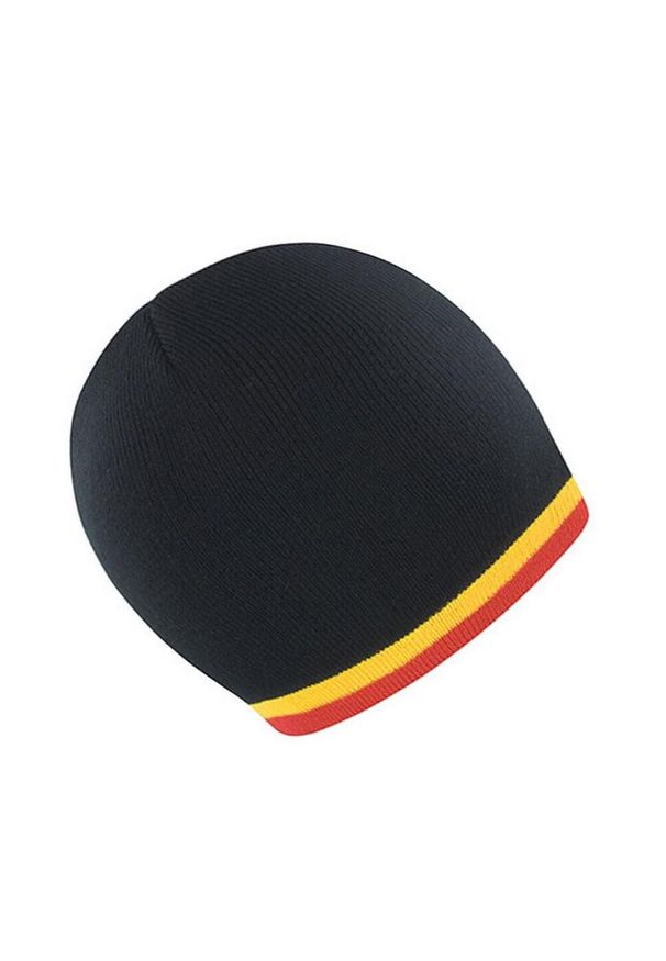 RESULT WINTER ESSENTIALS - Czapka Unisex Dla Dorosłych. Kolor: żółty, czerwony, wielokolorowy, czarny