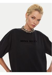 Miss Sixty T-Shirt 6L2SJ2120000 Czarny Relaxed Fit. Kolor: czarny. Materiał: bawełna