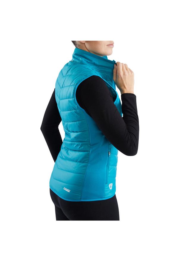 Kamizelka Viking Becky Pro Primaloft Lady. Kolor: niebieski, turkusowy, wielokolorowy. Technologia: Primaloft. Sport: turystyka piesza