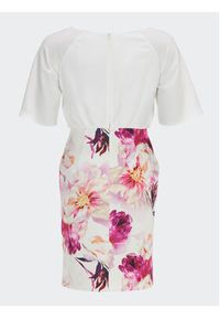 Swing Sukienka koktajlowa 5AG16100 Kolorowy Slim Fit. Materiał: syntetyk. Wzór: kolorowy. Styl: wizytowy #3