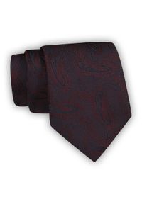 Chattier - Krawat Ciemnoczerwony, Męski, Klasyczny, Szeroki 8 cm, Elegancki -CHATTIER. Kolor: czerwony. Materiał: tkanina. Styl: klasyczny, elegancki #1