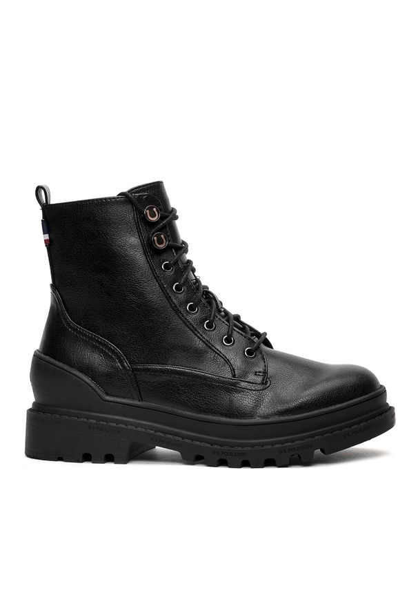 Botki damskie czarne U.S. Polo Assn. BRUNA004. Kolor: czarny. Sezon: jesień, lato. Styl: sportowy