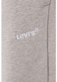 Levi's® - Levi's Spodnie A0767.0000 męskie kolor szary gładkie A0767.0000-Neutrals. Kolor: szary. Materiał: dzianina. Wzór: gładki #2