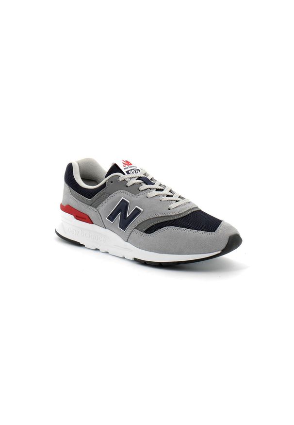 New Balance - Buty na co dzień męskie NEW BALANCE 997 skóra. Okazja: na co dzień. Kolor: szary. Materiał: skóra