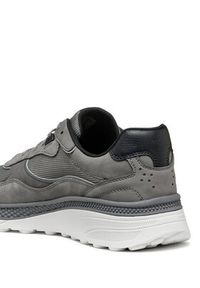 Geox Sneakersy U Spherica Actif X1 U55HUA 01422 C9002 Szary. Kolor: szary. Materiał: materiał