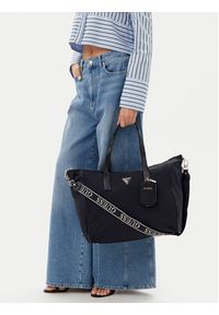 Guess Torebka TWNN96 76017 Czarny. Kolor: czarny. Materiał: skórzane