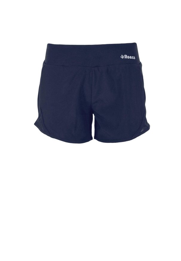 REECE - Szorty damskie Reece Australia Grafton. Kolor: niebieski. Długość: krótkie. Sezon: lato. Sport: bieganie, tenis, fitness