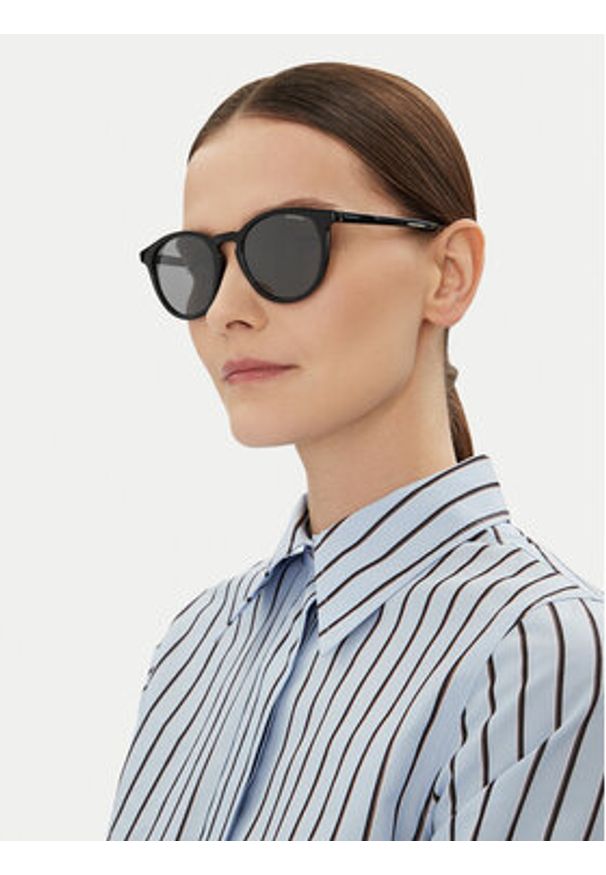POLAROID - Polaroid Okulary przeciwsłoneczne PLD 6098/S Czarny. Kolor: czarny. Materiał: syntetyk