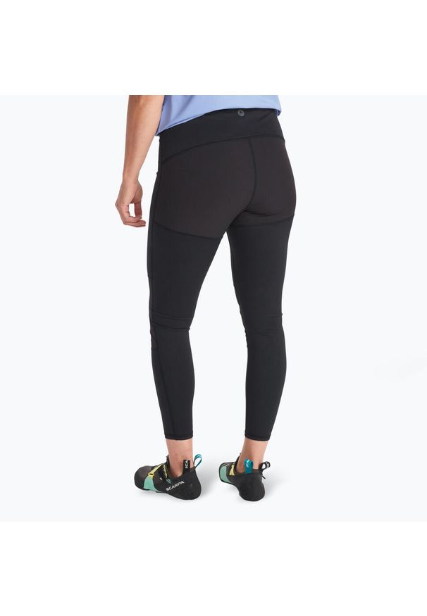 Spodnie damskie Marmot Rock Haven Hybrid Tights. Kolor: czarny. Długość: długie. Sport: turystyka piesza