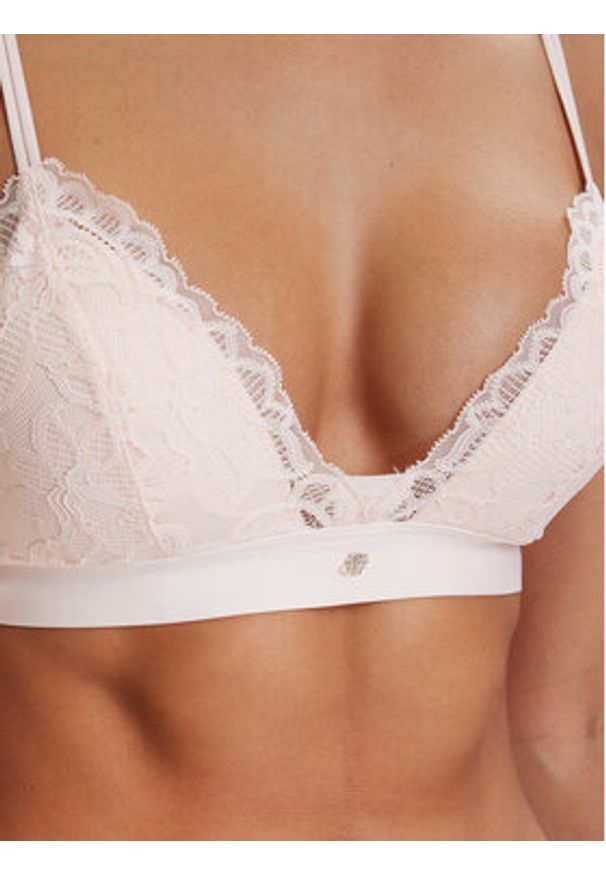 BOSS Biustonosz braletka Blossom 50556193 Różowy jasny. Kolor: różowy. Materiał: syntetyk