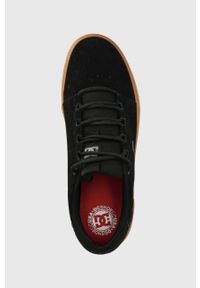 DC buty kolor czarny. Zapięcie: sznurówki. Kolor: czarny. Materiał: guma #5