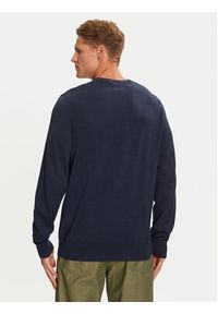 Levi's® Sweter A7207-0002 Granatowy Regular Fit. Kolor: niebieski. Materiał: bawełna