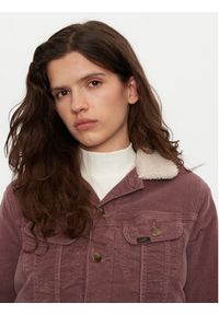 Lee Kurtka przejściowa Rider 112355172 Fioletowy Regular Fit. Kolor: fioletowy. Materiał: bawełna #4