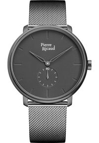 Zegarek Pierre Ricaud Zegarek męski Pierre Ricaud P97168.S116Q szary. Kolor: szary #1