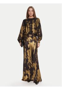 Lola Casademunt by Maite Sukienka koktajlowa MF2516002 Złoty Regular Fit. Kolor: złoty. Materiał: syntetyk. Styl: wizytowy #2