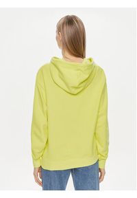 TOMMY HILFIGER - Tommy Hilfiger Bluza Flag WW0WW41245 Żółty Regular Fit. Kolor: żółty. Materiał: bawełna #3