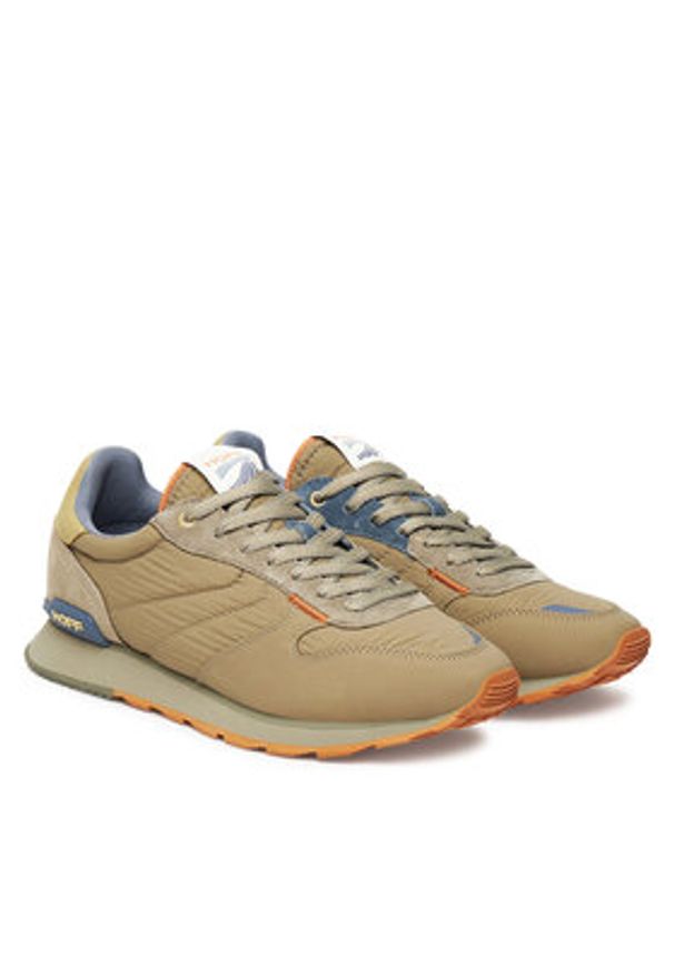 HOFF Sneakersy Track & Field 22517603 Khaki. Kolor: brązowy. Materiał: zamsz, skóra