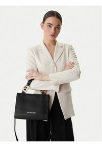 Love Moschino - LOVE MOSCHINO Torebka JC4006PP1OLB0000 Czarny. Kolor: czarny. Materiał: skórzane #1