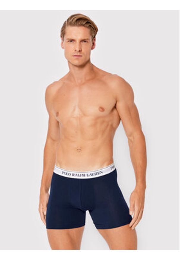 Polo Ralph Lauren Komplet bokserek 714830300035 Granatowy. Kolor: niebieski. Materiał: bawełna