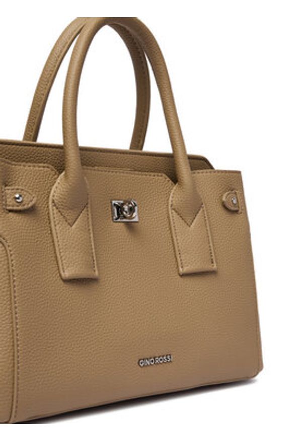 Gino Rossi - GINO ROSSI Torebka EO-LX20081 Beżowy. Kolor: beżowy