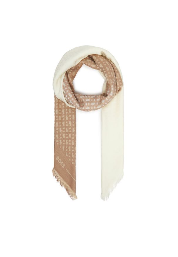 Chusta BOSS. Kolor: beżowy
