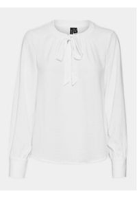 Vero Moda Bluzka Alva 10300577 Biały Regular Fit. Kolor: biały. Materiał: syntetyk #2
