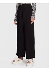 Lauren Ralph Lauren Spodnie materiałowe 20151090 Czarny Regular Fit. Kolor: czarny. Materiał: wiskoza