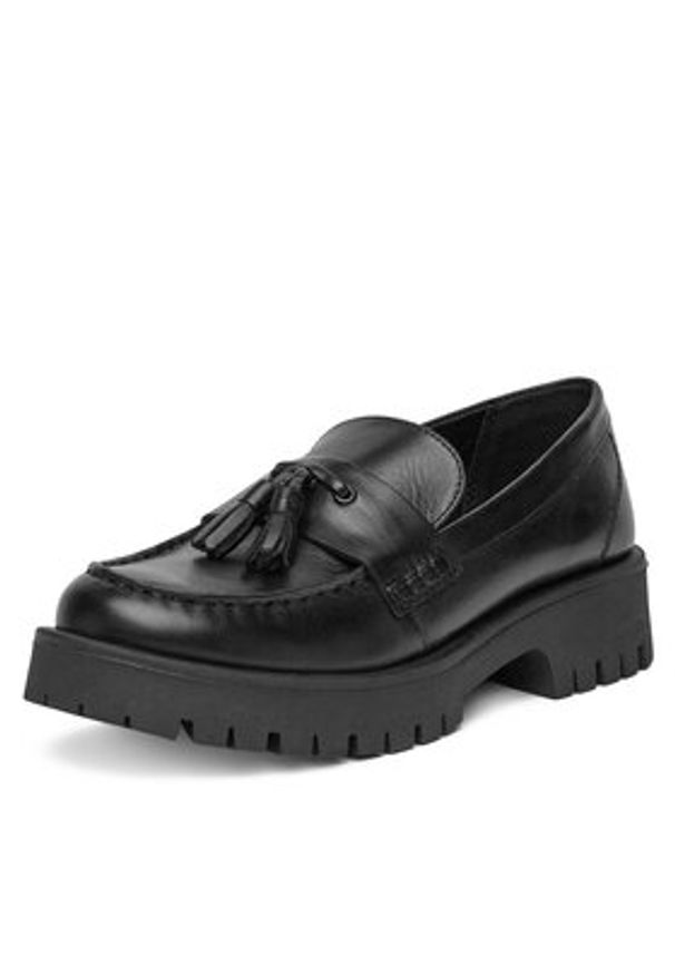 Sergio Bardi Loafersy ARC-F1091-05SB Czarny. Kolor: czarny. Materiał: skóra