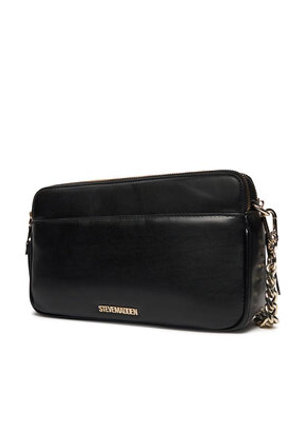 Steve Madden Torebka Bportion SM13001565 Czarny. Kolor: czarny. Materiał: skórzane