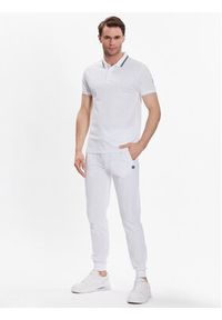 Colmar Spodnie dresowe Doubly 6117 5XO Biały Regular Fit. Kolor: biały. Materiał: dresówka, bawełna