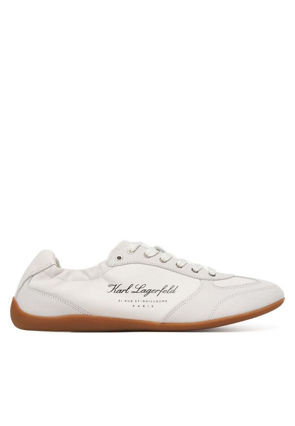 Karl Lagerfeld - Sneakersy KARL LAGERFELD. Kolor: biały