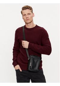 Guess Saszetka HMMISA P4263 Czarny. Kolor: czarny. Materiał: skóra #5