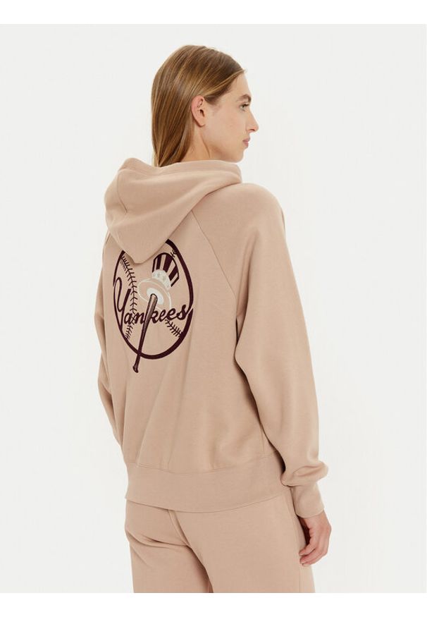 Champion Bluza 117506 Beżowy Regular Fit. Kolor: beżowy. Materiał: bawełna