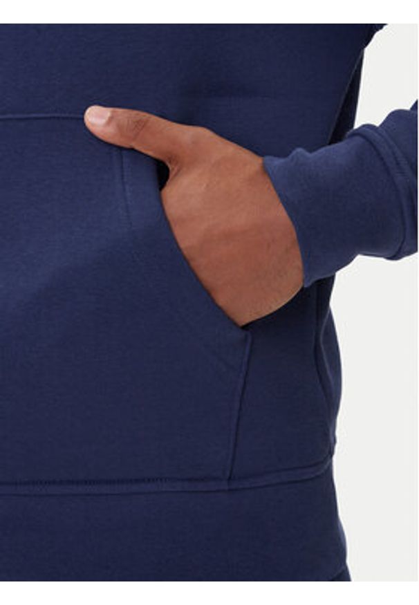 Nike Bluza FV7281 410 Granatowy Regular Fit. Kolor: niebieski. Materiał: bawełna